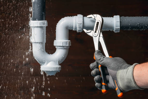 Professional Sewer Line Repair technician working in Edmeston, NY